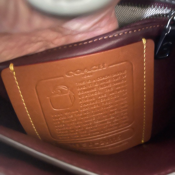 Coach 1941 Saddle Bag 23 - Picture 11 of 14